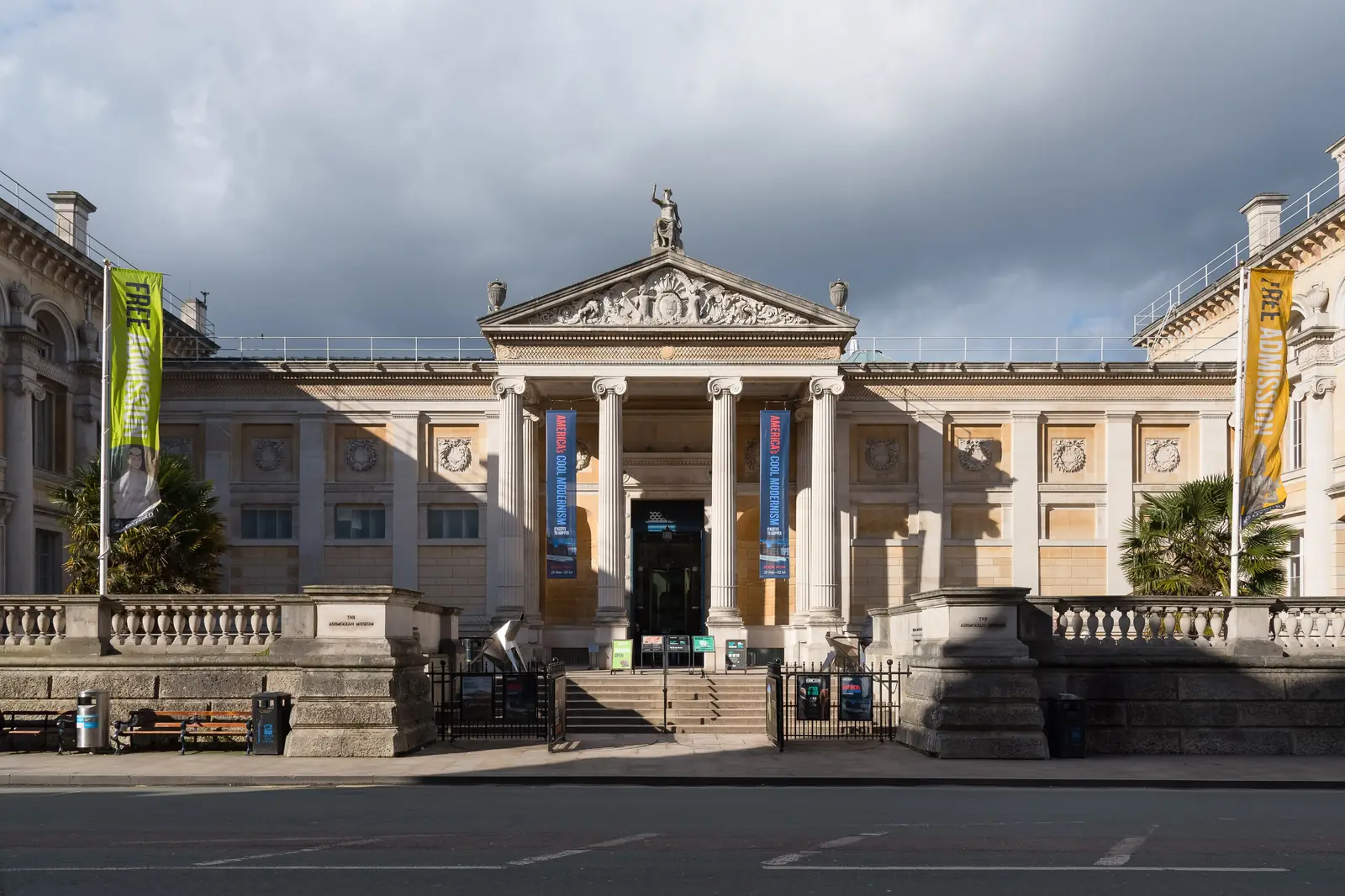 The Ashmolean Museum on Beaumont Street, Oxford