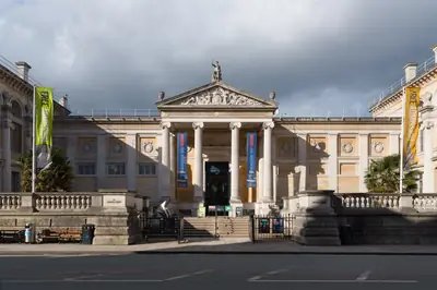 The Ashmolean Museum on Beaumont Street, Oxford