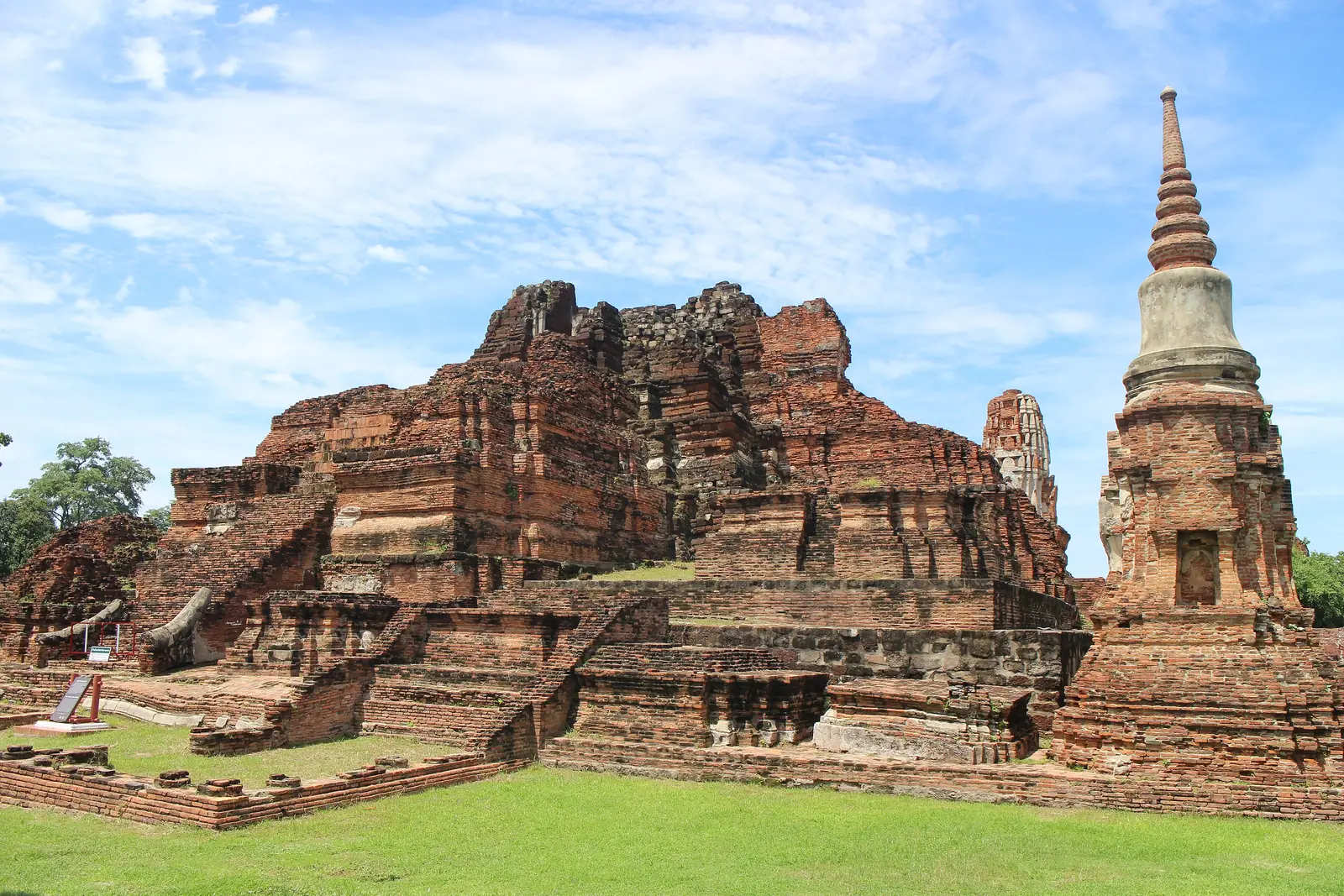 Temple ruins of Wat Mahathat, Ayutthaya