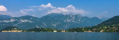 Bellagio on Lake Como, seen from the ferry