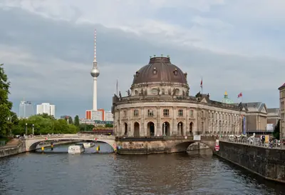 The Bode Museum at the tip of Museum Island, Berlin