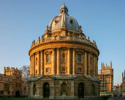 The domed Radcliffe Camera, part of the Bodleian Libraries, Oxford