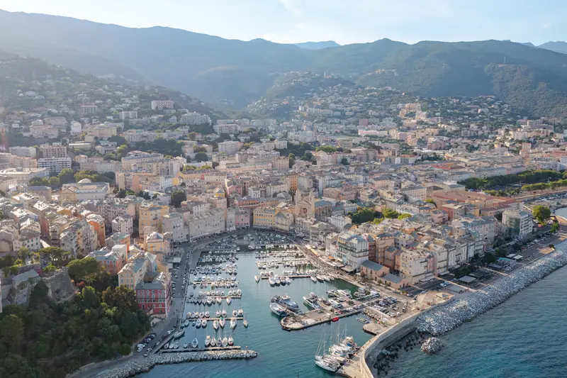 Port of Bastia, Corsica, France
