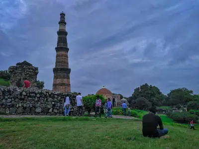 The Qutub Minar, Delhi