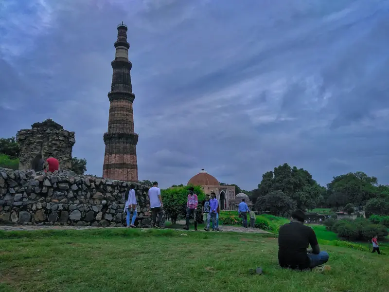 The Qutub Minar, Delhi