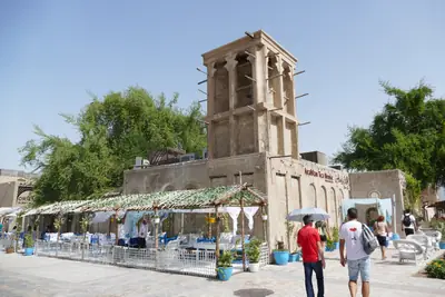 Wind towers in the Al Fahidi Historical Neighbourhood, Dubai