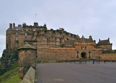 Edinburgh Castle from the Esplanade