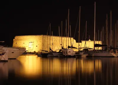 The Venetian fortress (Koules) in Heraklion harbour