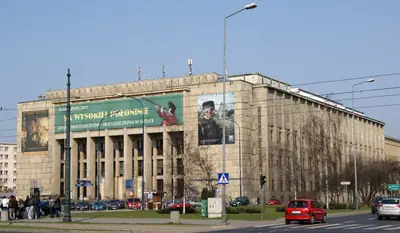 The Main Building of the National Museum in Krakow on 3 Maja Avenue