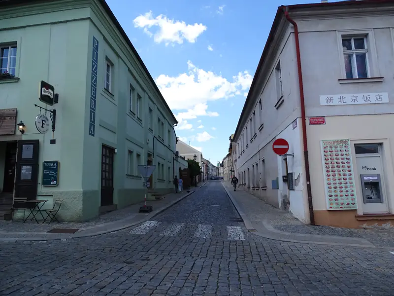 Kutná Hora, Česká, z Václavského náměstí