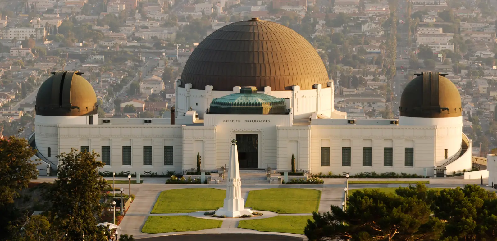 Griffith Observatory on the slopes of Mount Hollywood, Los Angeles