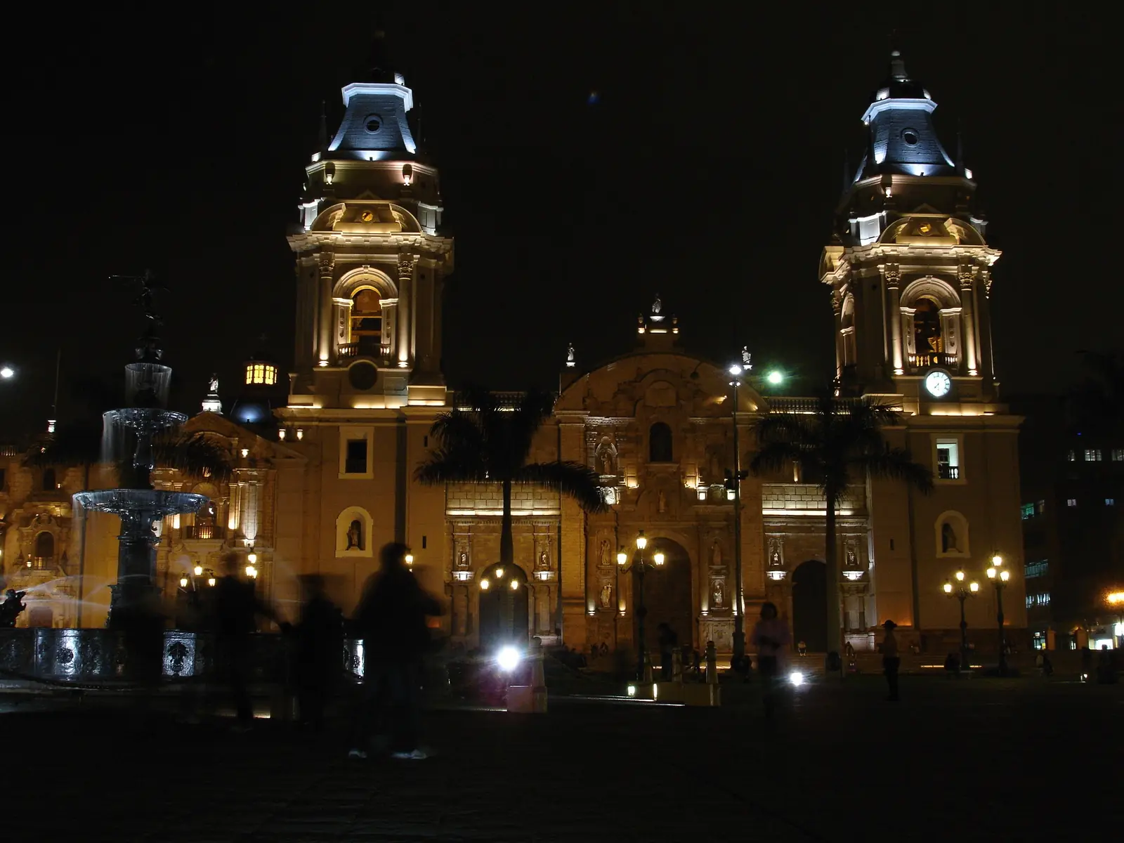 The Cathedral of Lima on the Plaza Mayor