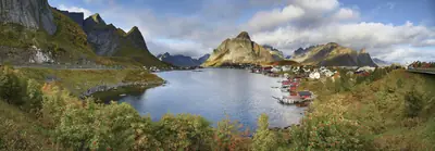 Reine and Reinefjorden in the Lofoten Islands
