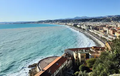 The Baie des Anges and the Promenade des Anglais, Nice