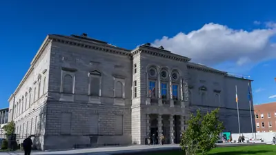The Merrion Square entrance of the National Gallery of Ireland, Dublin