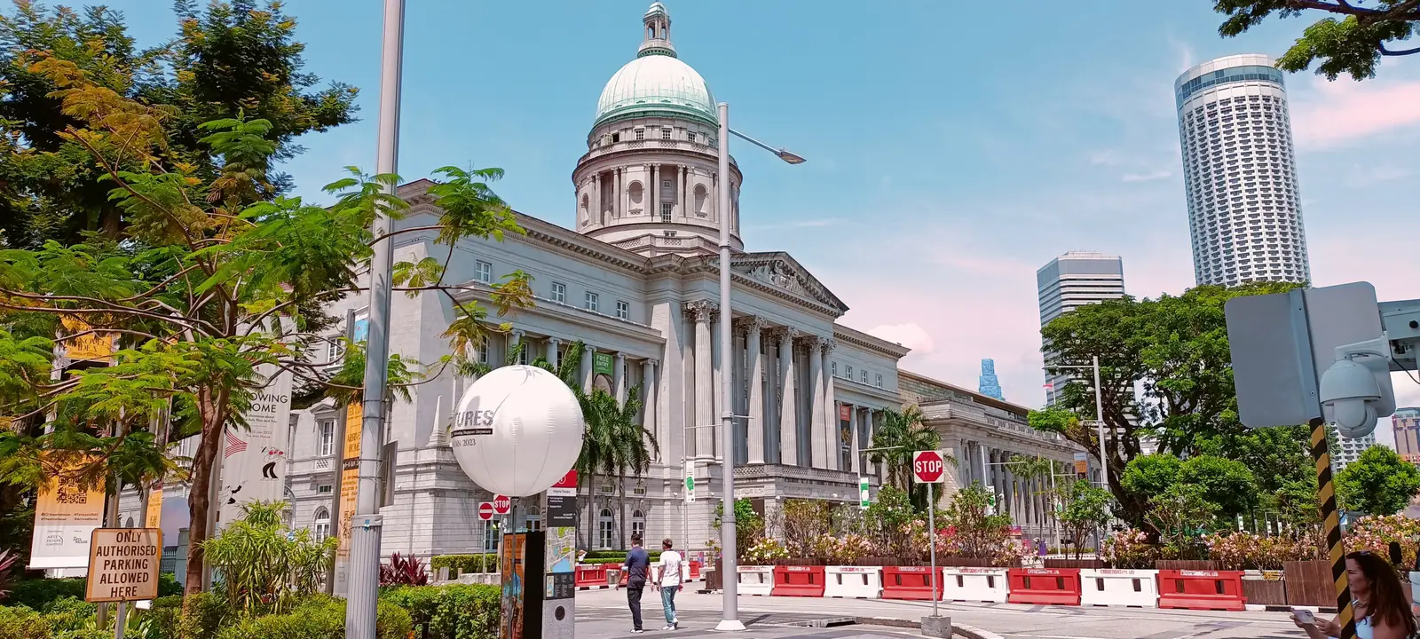 National Gallery Singapore in the former Supreme Court and City Hall buildings