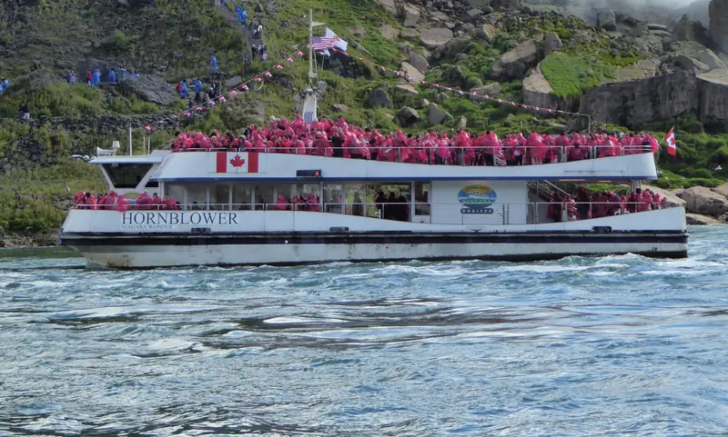 Canadian Niagara Wonder at Horseshoe Falls , Ontario in