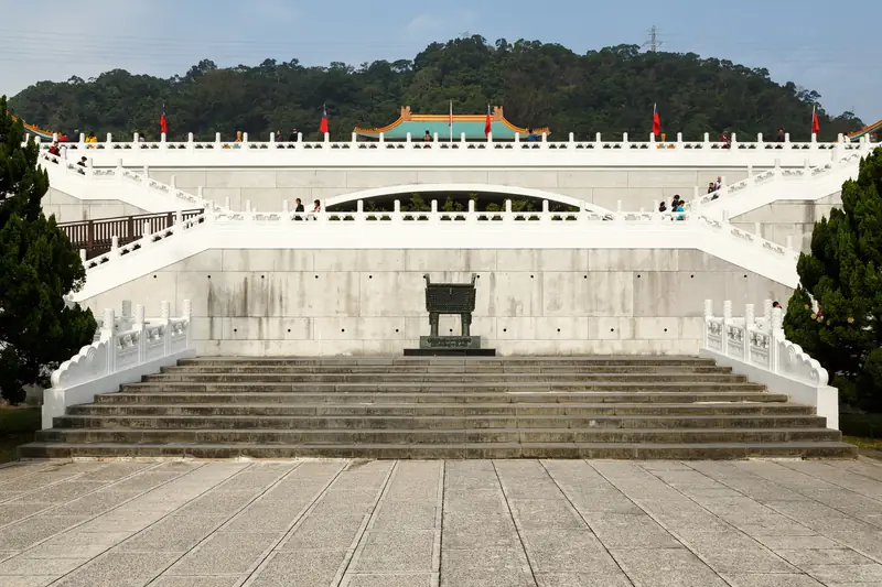 The National Palace Museum seen from its forecourt, Taipei