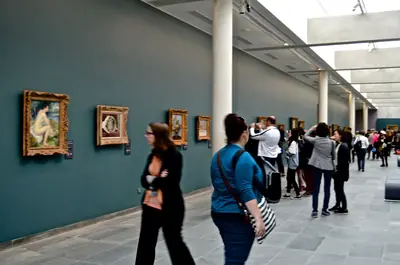 A gallery of the Walter-Guillaume collection at the Musée de l'Orangerie