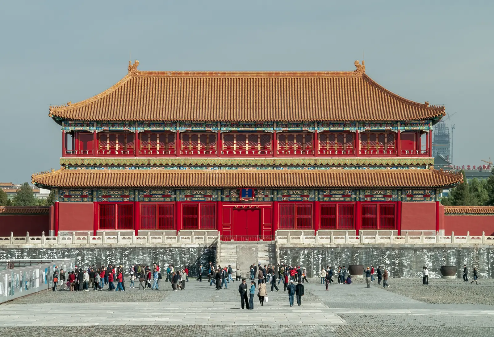 The Belvedere of Embodying Benevolence in the Forbidden City, Beijing