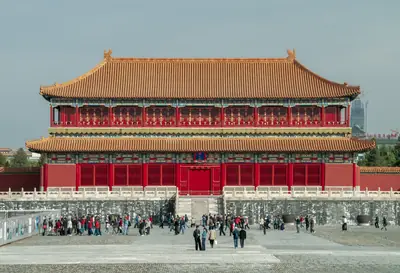 The Belvedere of Embodying Benevolence in the Forbidden City, Beijing