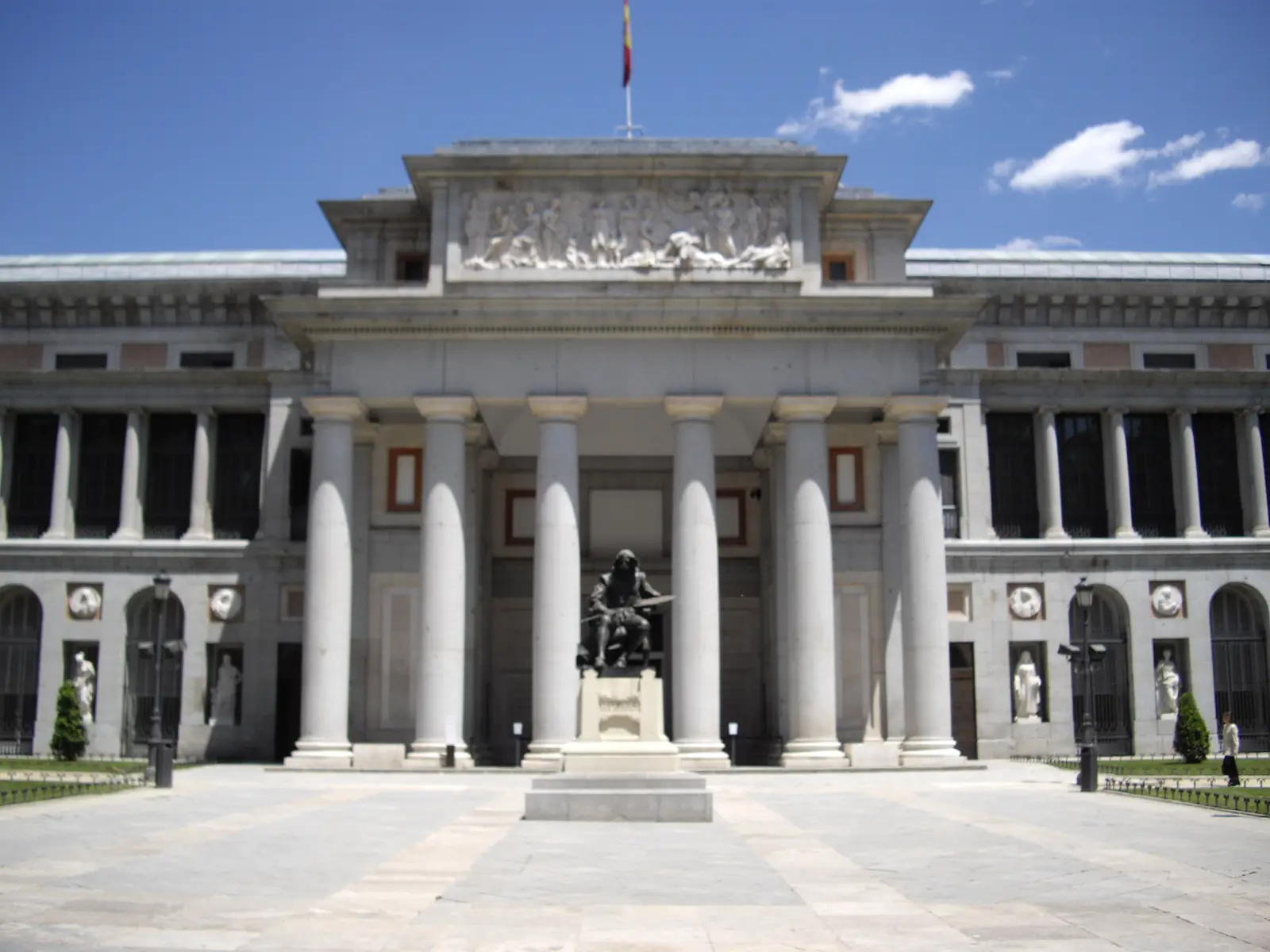 The Villanueva Building of the Museo del Prado, Madrid