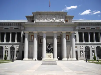 The Villanueva Building of the Museo del Prado, Madrid