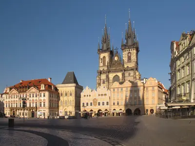 Old Town Square and the Týn Church, Prague