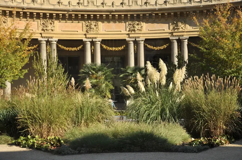 The garden courtyard of the Petit Palais