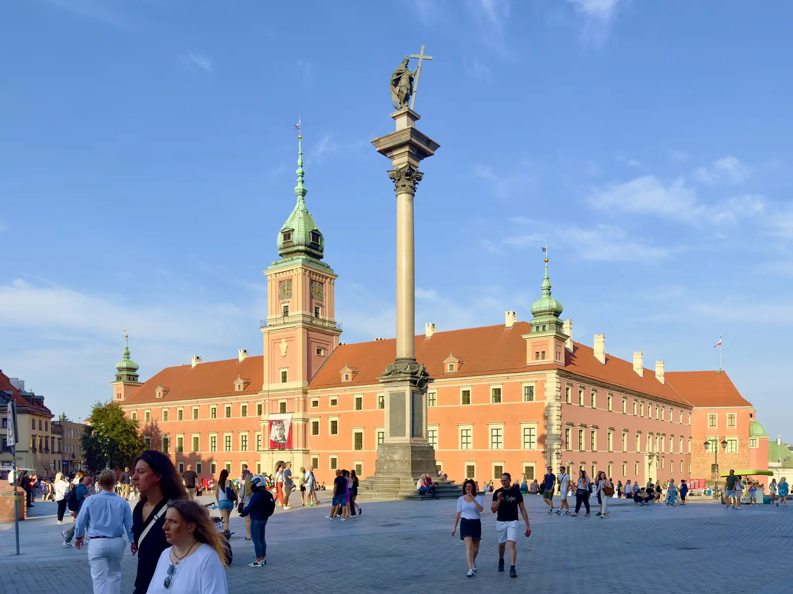 The Royal Castle and Castle Square in Warsaw's Old Town