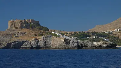 Lindos and its acropolis, Rhodes