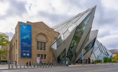 The Royal Ontario Museum and its Michael Lee-Chin Crystal, Toronto