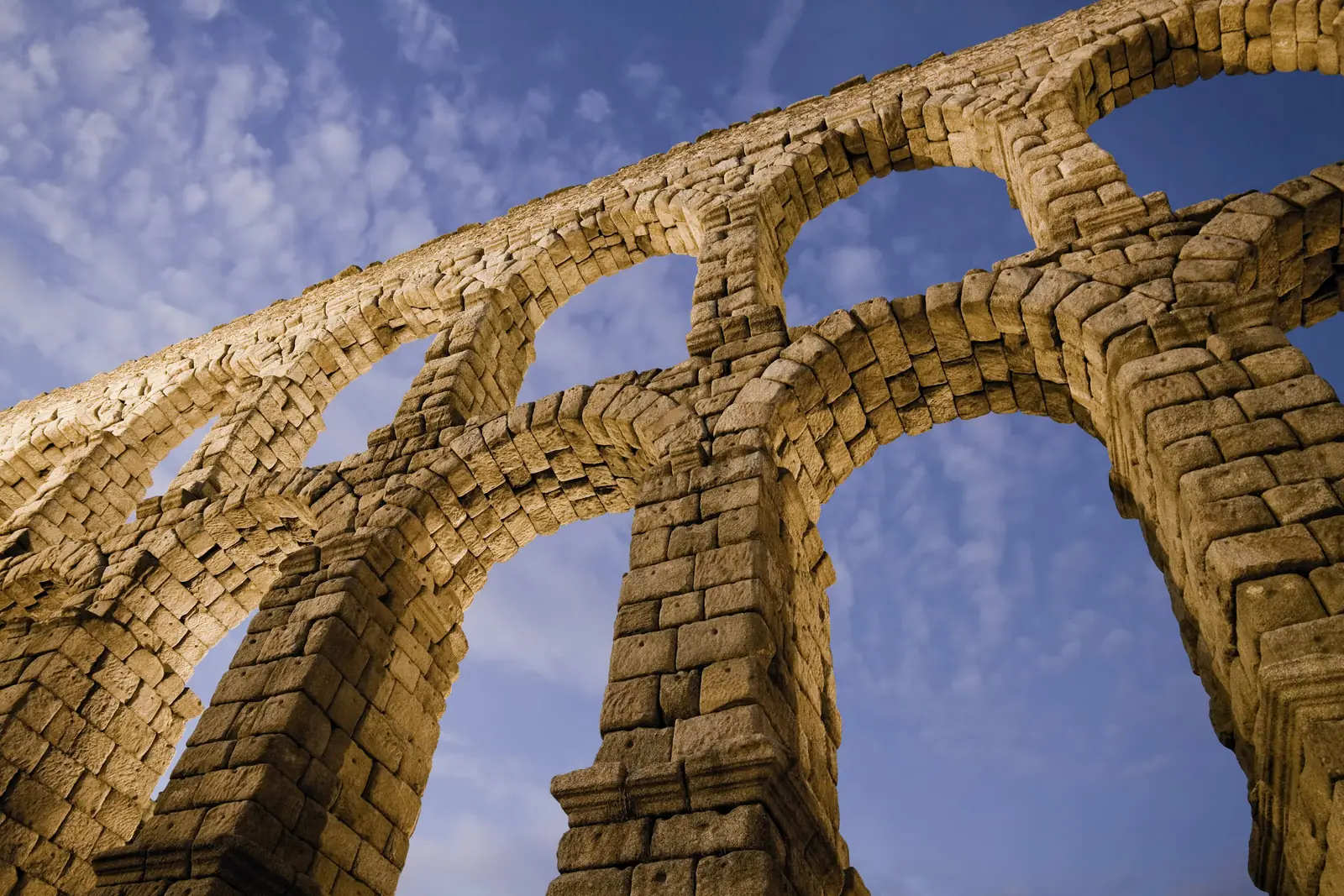 The Roman aqueduct of Segovia