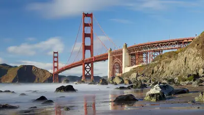 The Golden Gate Bridge, San Francisco