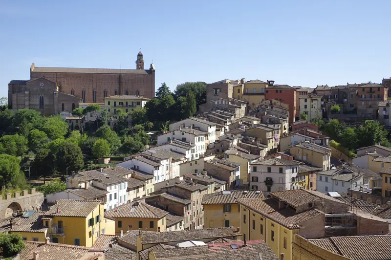 Italy Siena BW