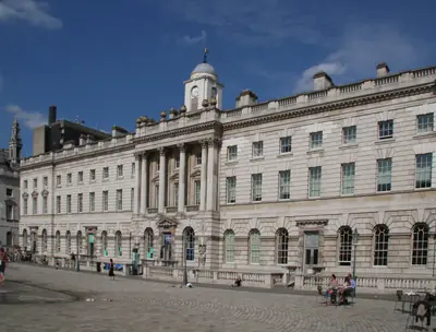 The Fountain Court of Somerset House, London