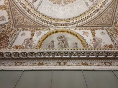 A painted ceiling in the Mikhailovsky Palace, State Russian Museum