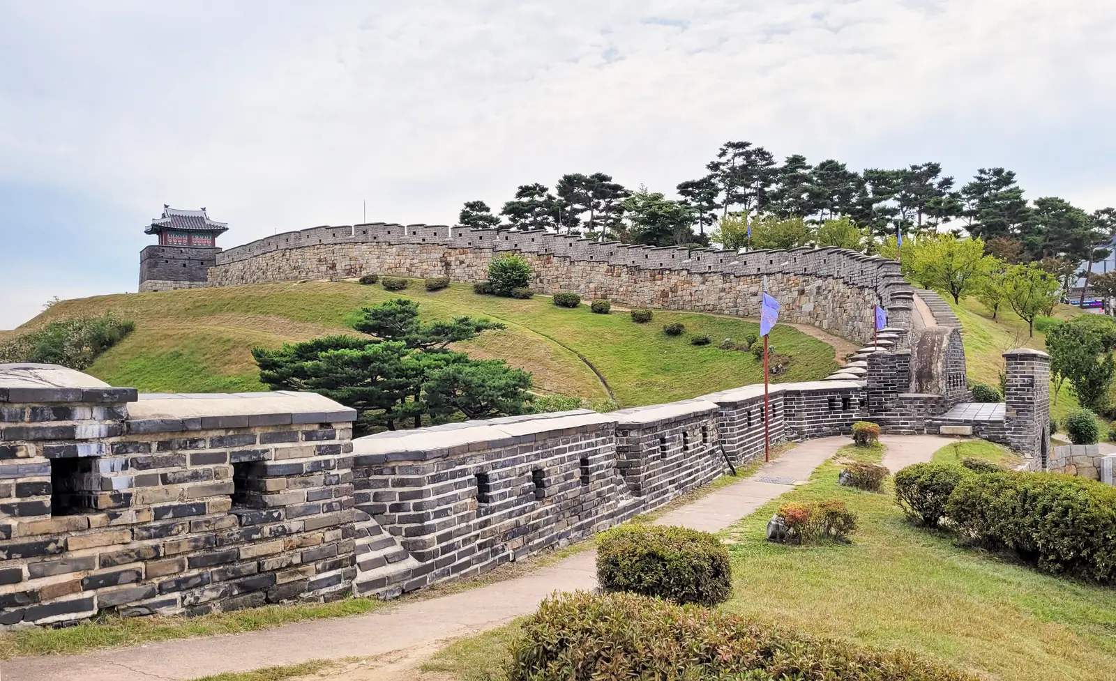 Walls of Hwaseong Fortress, Suwon