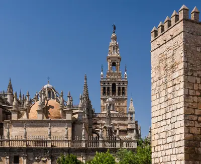 Seville Cathedral and the Giralda tower