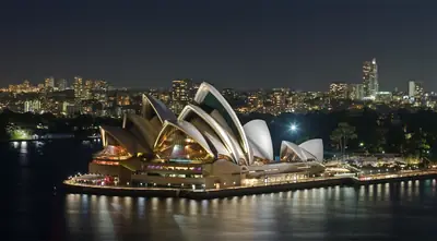 Sydney Opera House on Sydney Harbour