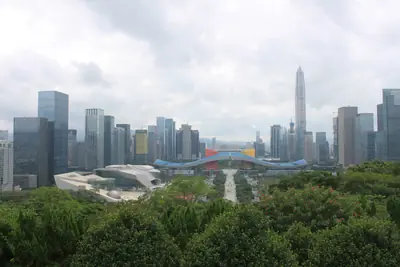 The Futian District skyline, Shenzhen