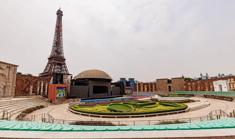 Replica landmarks at Window of the World, Shenzhen