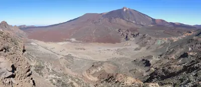 Mount Teide above the Las Cañadas caldera, Tenerife