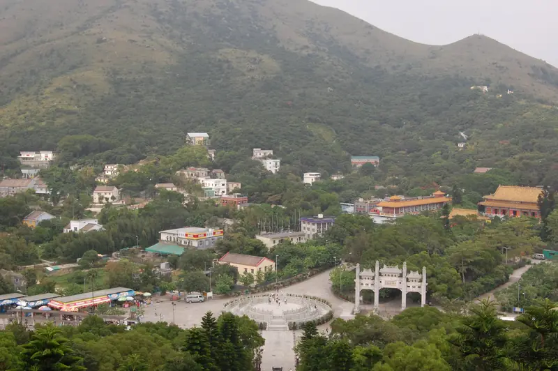 View From Tian Tan Buddha