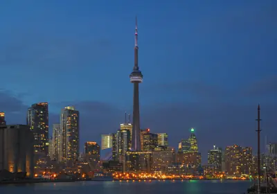 The CN Tower and the Toronto skyline