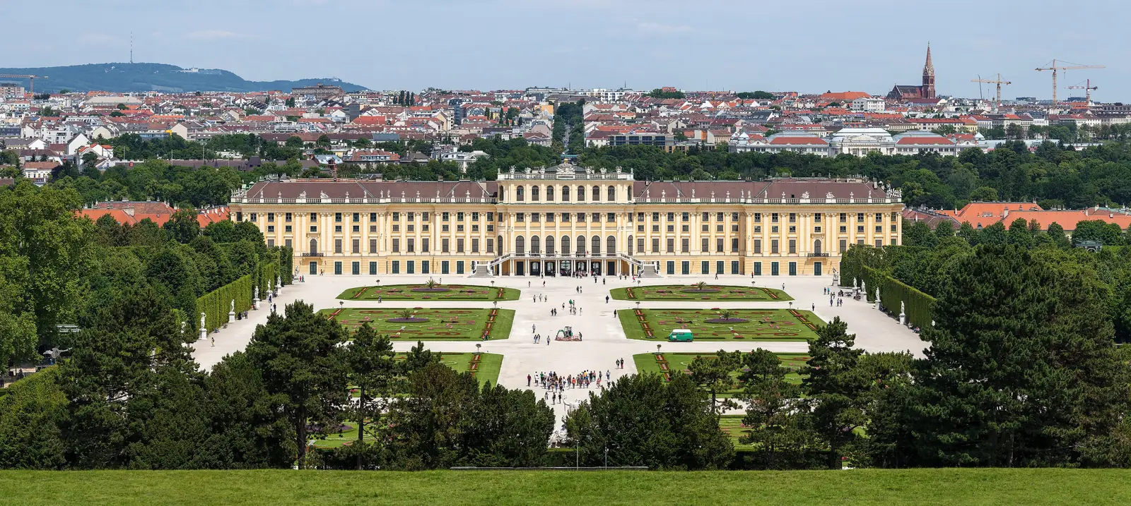Schönbrunn Palace and its gardens, Vienna