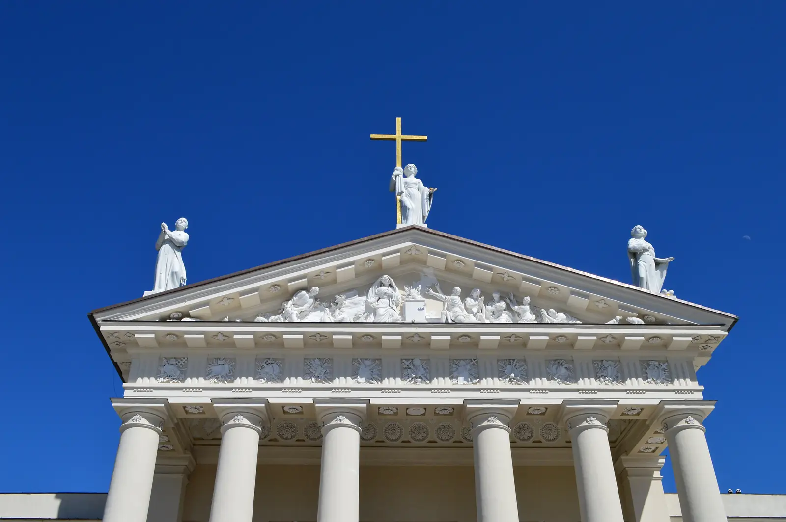 Vilnius Cathedral and its bell tower