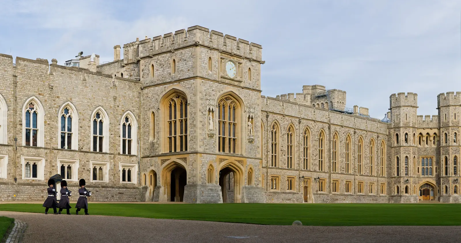 The Upper Ward of Windsor Castle