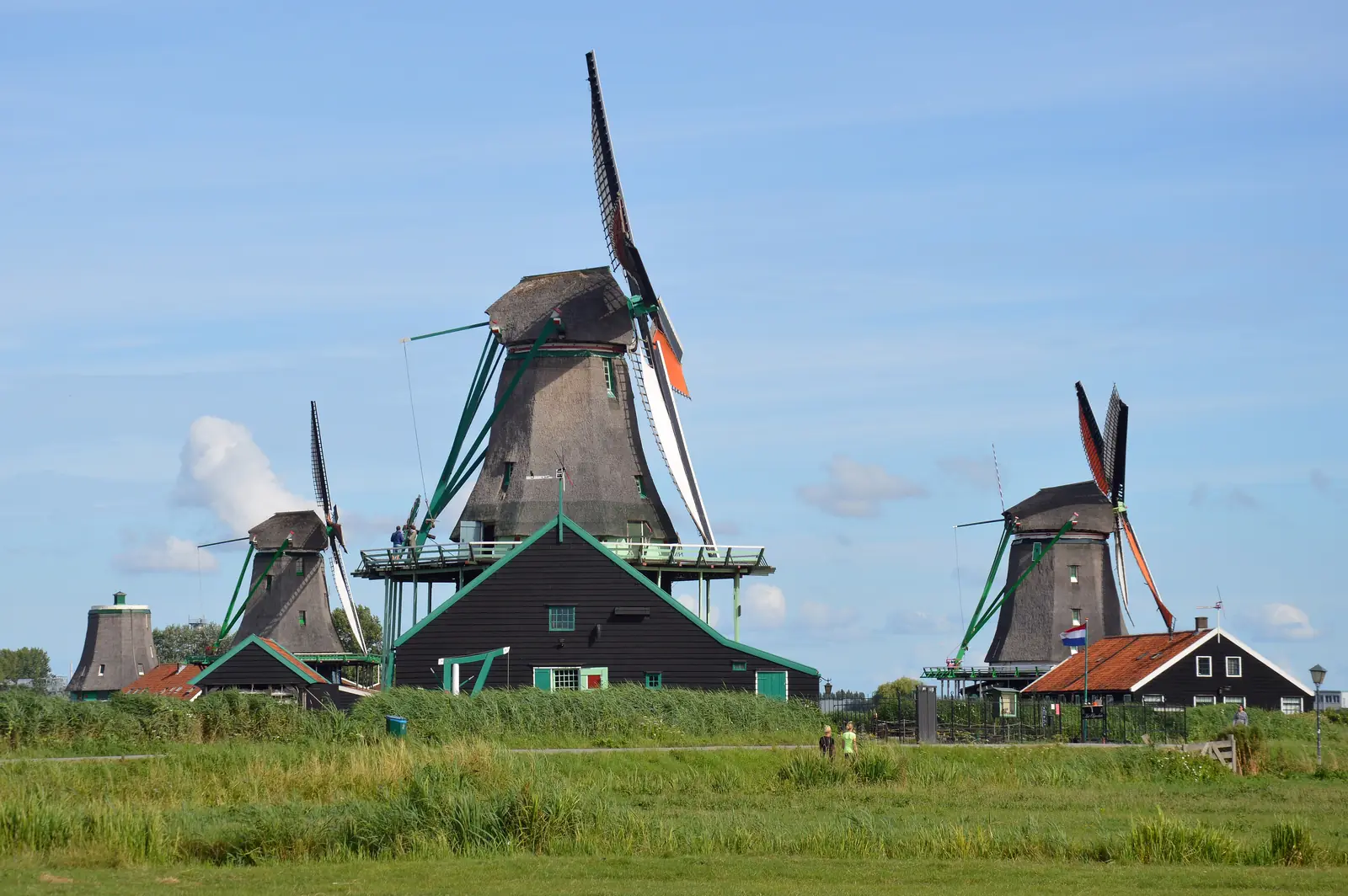 Windmills at the Zaanse Schans