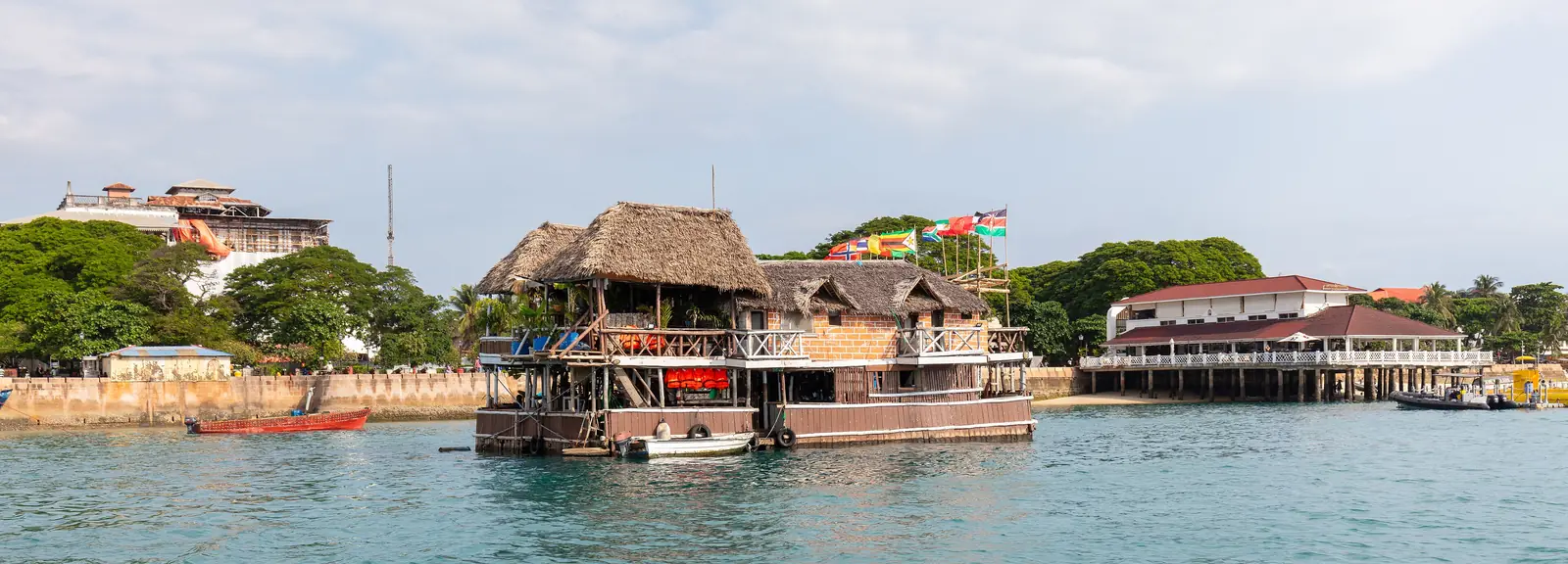 The harbour of Stone Town, Zanzibar